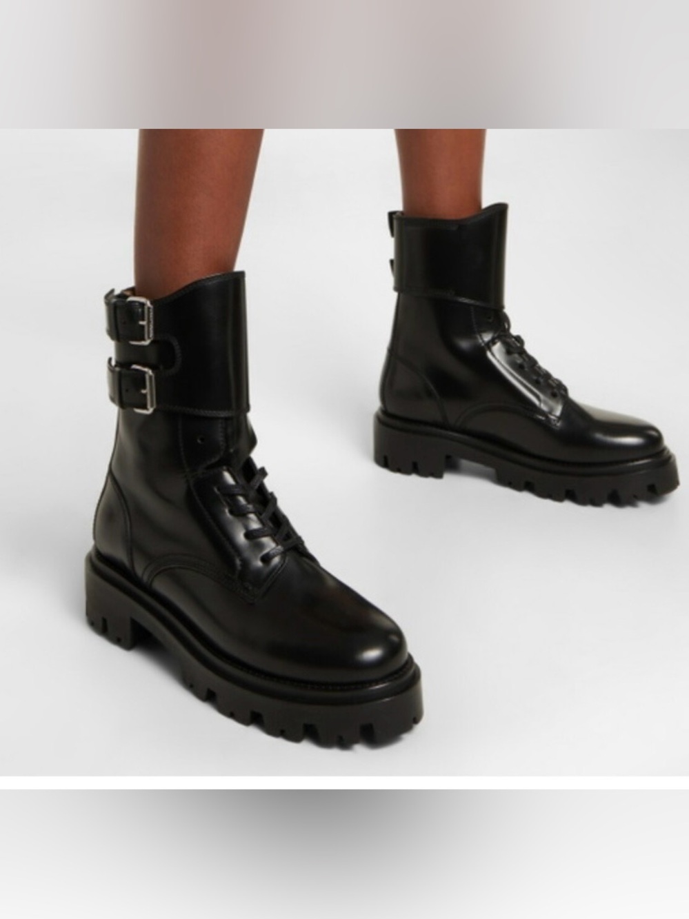 Isabel Marant cimky leather maxi chunky boots - Picture 11 of 11